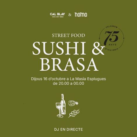 STREET FOOD: SUSHI & BRASA