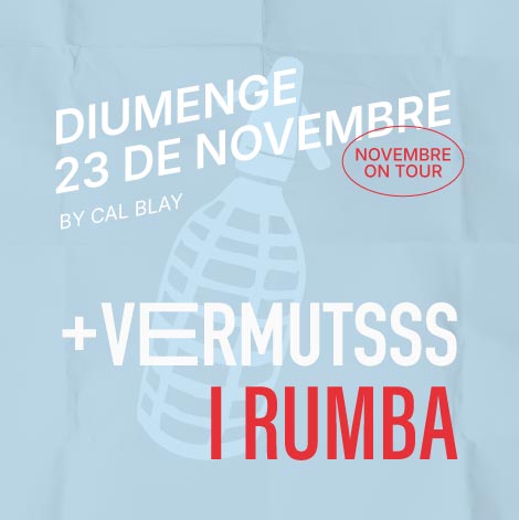 VERMUT AMB RUMBA A LA MASIA D'ESPLUGUES