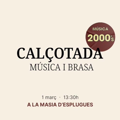 MENÚ INFANTIL CALÇOTADA DELS 2000