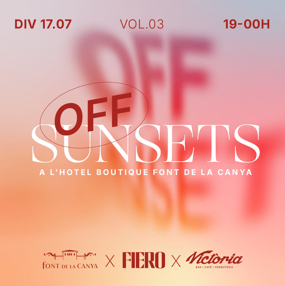 OFF Sunsets | Hotel Boutique Font de la Canya