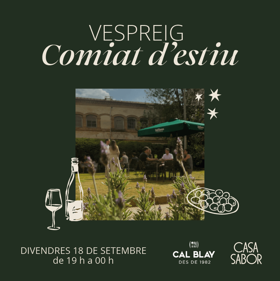 Vespreig comiat d'estiu | Casa Sabor